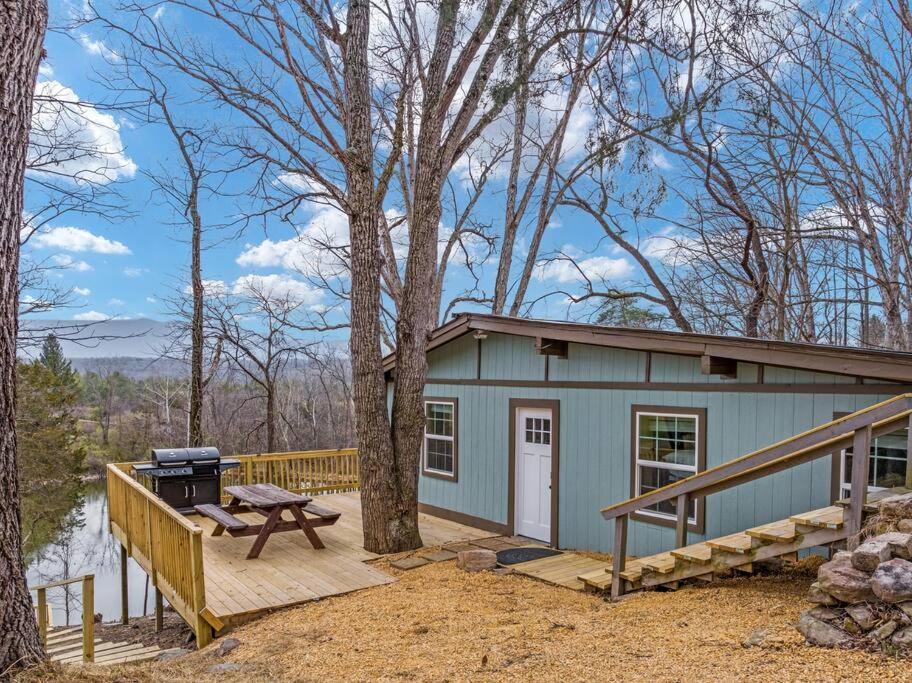 Lazy Lake 3Br Cabin W/ Mtn Views + Hot Tub +Wi-Fi Luray Dış mekan fotoğraf