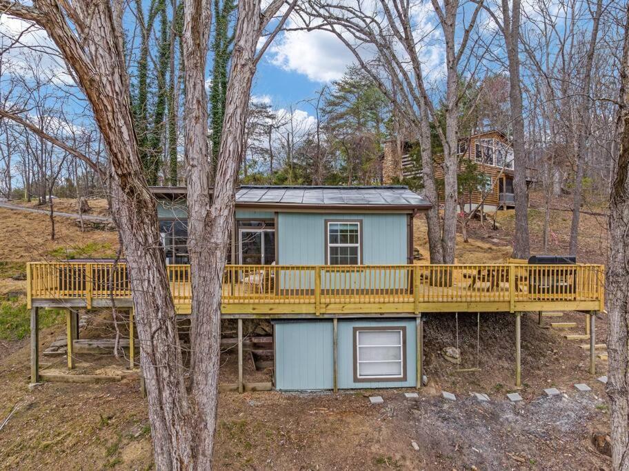 Lazy Lake 3Br Cabin W/ Mtn Views + Hot Tub +Wi-Fi Luray Dış mekan fotoğraf