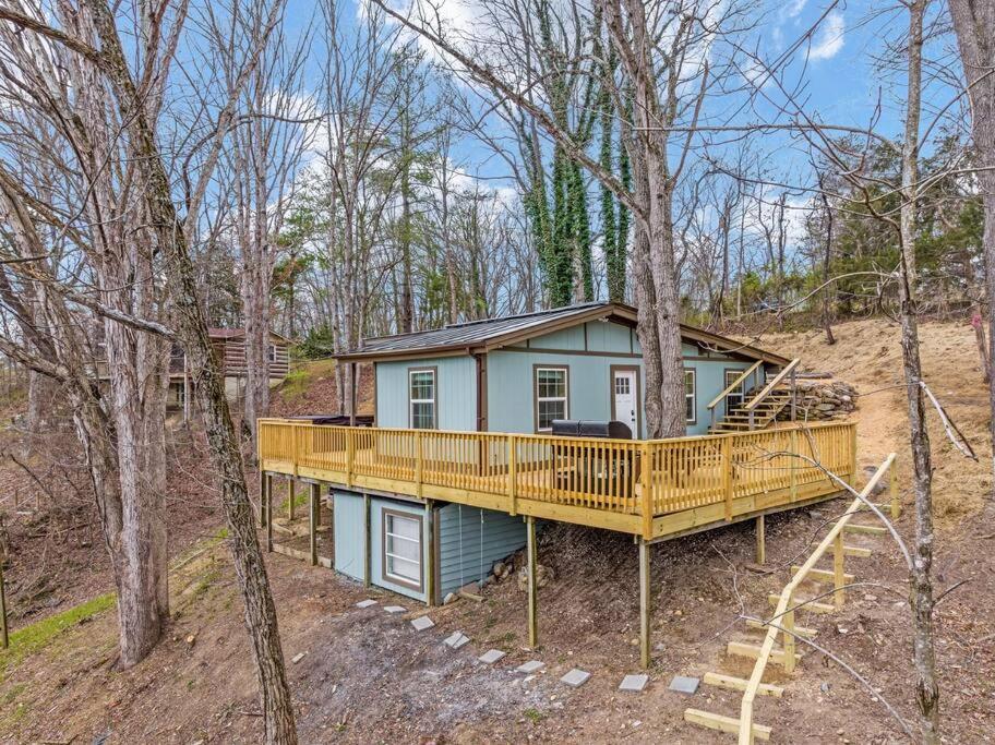 Lazy Lake 3Br Cabin W/ Mtn Views + Hot Tub +Wi-Fi Luray Dış mekan fotoğraf